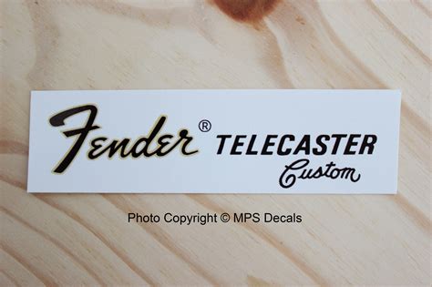 fender headstock decals